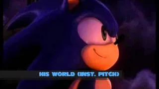 Sonic Next Gen - His World ~Theme of Sonic~ (Instrumental Pitch)