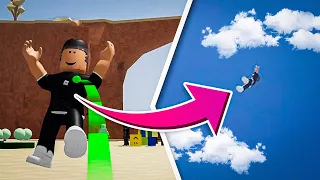 Выбрасываю ИГРОКОВ за ПРЕДЕЛЫ карты в Роблокс! Троллинг подписчиков (Fling Things and People Roblox)