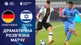 Німеччина – Ізраїль: огляд матчу / футбол, молодіжне Євро-2023, два пенальті та червона картка