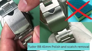 Tudor Black Bay 41mm Polishing Without Scotchbrite