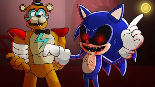 Freddy Vs Evil Sonic (FNAF Cartoon Animation)