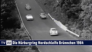 MOTOR TV22: Die Grüne Hölle 1964 - Streckenabschnitt Brünnchen mit Touristenfahren an einem Samstag