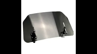 UNIVERSAL WINDSCREEN EXTENSION - WIND DEFLECTOR / SPOILER - FJR3