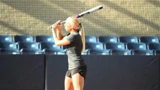 Softball Hitting Tips: Batter's Box Routine - Amanda Scarborough