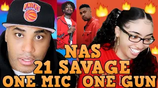 MY DAD REACTS TO Nas ft. @21savage - One Mic, One Gun (Official Audio) REACTION