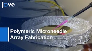 Polymeric Microneedle Array Fabrication By Photolithography l Protocol Preview