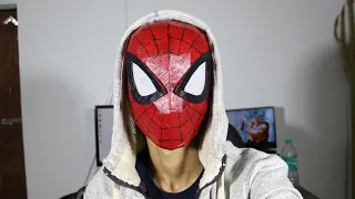 How to Make Spiderman Mask with cardboard