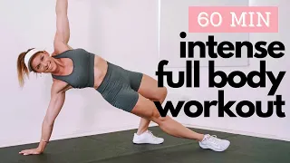 INTENSE FULL BODY WORKOUT (Burn Fat & Build Muscle) | Cardio & Strength Supersets
