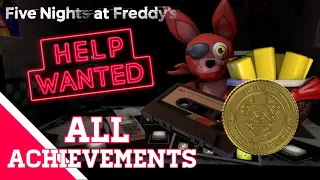 Five Nights at Freddy’s VR: Help Wanted (Flat-Mode) [Showcase] || All 15 Steam Achievements (100%)