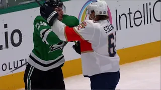 NHL Fight - Panthers @ Stars - Stillman vs Gurianov - 28 03 2021