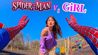 SPIDER-MAN ESCAPING BEAUTIFUL GIRL (Epic Parkour Pov) ​⁠@jumphistory