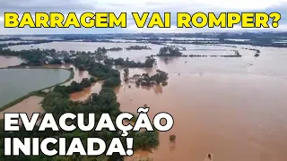 Enchentes Rio Grande do Sul hoje: barragem de Putinga emite alerta ‘GRAVÍSSIMO’