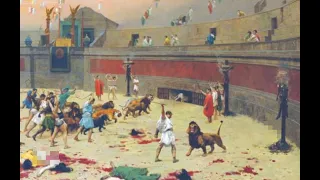 Чудовищные #казни в Колизее это просто воспитательные меры против преступности. History of the world