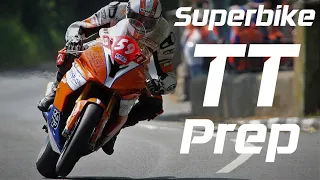 How to Prepare a Superbike for the Isle of Man TT races. BMW s1000rr lockwire and more
