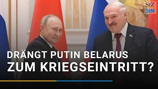 Putin in Belarus: Besuch bei Lukaschenko während Manöver