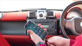 How To Remove A Smart Car Radio & Install an Aux Cable