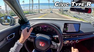 Stop Waiting. Honda Civic Type R Therapy Drive (POV Binaural Audio)