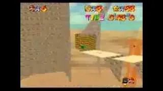 Super Mario Star Road - Sandy Slide Secret Freerun (TAS)