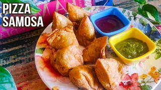 How To Make Pizza Samosa | Pizza Samosa Recipe | Samosa Filling Ideas | Step By Step Recipe | Varun