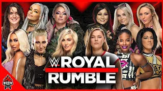 WWE WOMEN'S ROYAL RUMBLE MATCH 2021