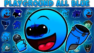 FNF Character Test | Gameplay VS My Playground | ALL Blue Test #16