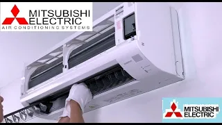 How To clean Mitsubishi Air Conditioner split ac | Mitsubishi Air Conditioner  (FULL HD1080p)