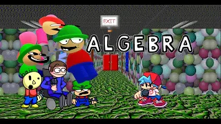 FNF : Algebra but (Bambi, Dave, Tristan, Cheating Expunged, Bandu and Badai sing it)