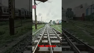 Indian Railway Train Simulator trailer Crazy Trains Railroad Diamond Crossing | #shorts