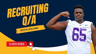 Michigan Football Weekly Recruiting Q/A with EJ Holland - April 17 I #GoBlue