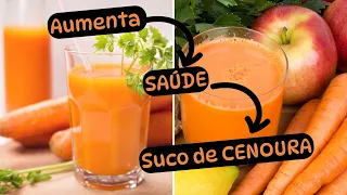 Um Hábito que aumentará sua SAÚDE o Maravilhoso SUCO de CENOURA. Dr Prof Nelson Mrques