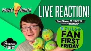8-6-21 RANGERS X TURTLES FAN FIRST FRIDAY REACTION! | Lightning Storm: Power Month LIVE!