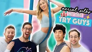 Trying Aerial Silks With The Try Guys
