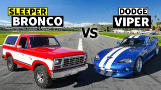 Twin Turbo Bronco vs Viper GTS // THIS vs THAT