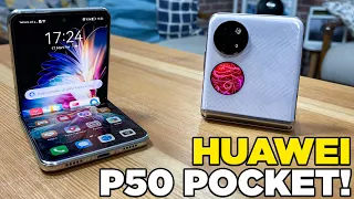 28.000 TL'lik Katlanabilir Huawei P50 Pocket elimizde!