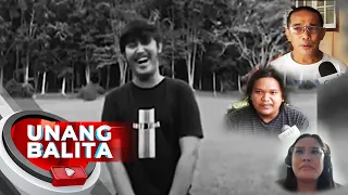 Pamilya ni John Matthew Salilig, desididong kasuhan ang mga sangkot sa kanyang pagkamatay | UB