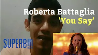 Indonesian Reacts to 10-Year-Old Roberta Battaglia Sings "You Say" - America's Got Talent 2020