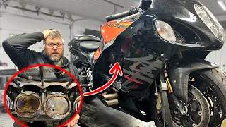 Yammie Noob Gave Me A Blown Up Turbocharged Hayabusa (Unfixable)