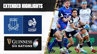 ALMOST AN UPSET 🇫🇷  | Extended Highlights | Italy v France