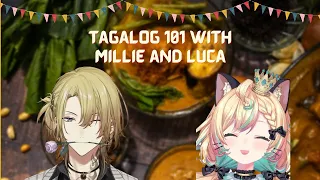 Luca Kaneshiro learns more Tagalog with Millie Parfait