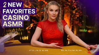 Unintentional ASMR Casino ❤️♦️ Who Is MORE Relaxing? 2 New Soft Spoken Favorites