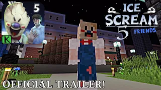 Ice Scream 5 Friends Minecraft Trailer
