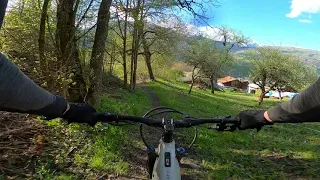 Ruisseau de Bonnegarde .La Plagne. VTTAE Savoie