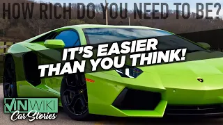 How rich should you be to buy an exotic car?