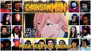 Chainsaw Man Episode 2 Reaction Mashup | チェンソーマン 2話 リアクション