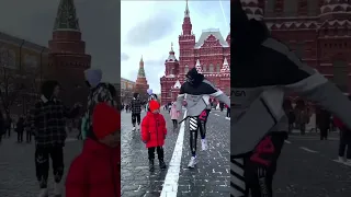 Amazing Dance.. Red Square.. Moscow.. #youtubeshorts