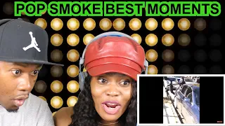 Pop Smoke - BEST FUNNY MOMENTS (BEST COMPILATION) REACTION