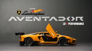 Lamborghini Aventador Liberty Walk Hot Wheels Custom