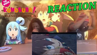 KonoSuba MOVIE LEGEND OF CRIMSON REACTION (I LOVE THIS MOVIE!)