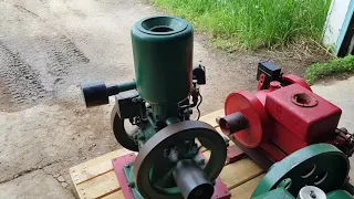 3 hp Novo stationary hit and miss engine run away