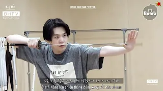 [VIETSUB] Buổi tập múa kiếm cho bái "Daechwita" của SUGA | SUGA's Daechwita Sword Dance Practice